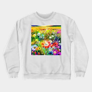 sunset time Crewneck Sweatshirt